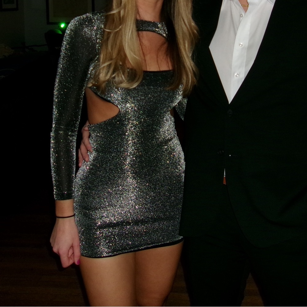 Silver Princess Polly Dress